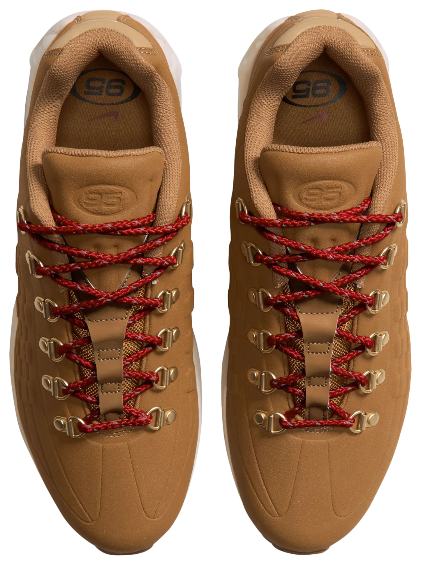 Nike Air Max 95 OG Big Bubble NA20 - Wheat/Red/Brown - Image 4