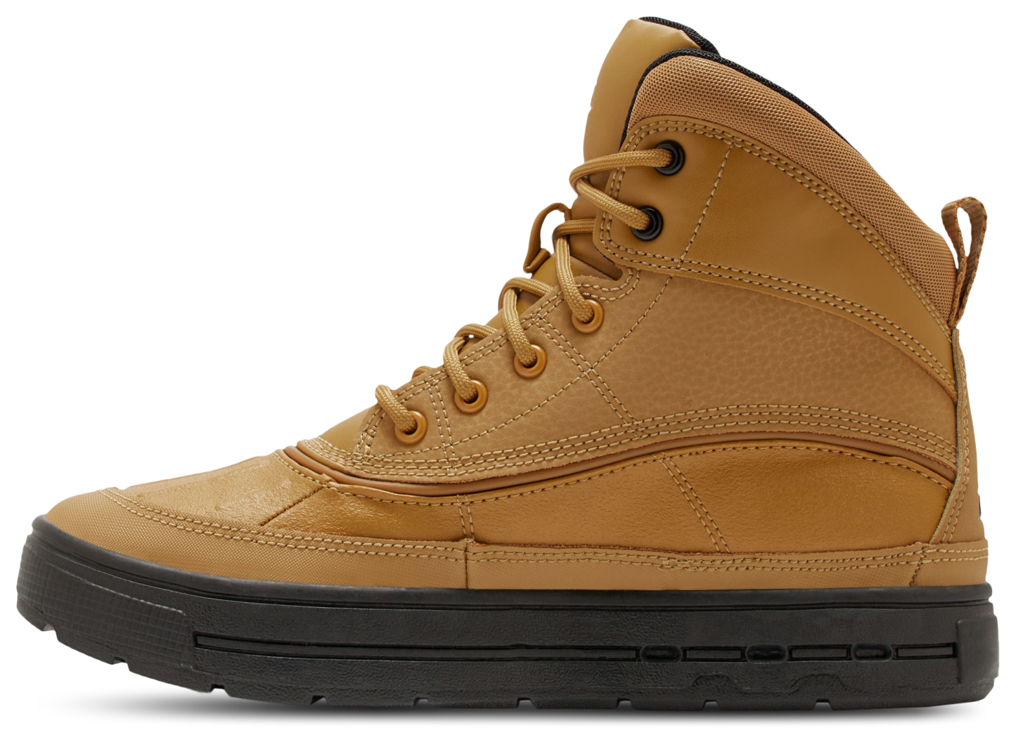 Nike Woodside II High 童款 - Tan/Black - Image 2
