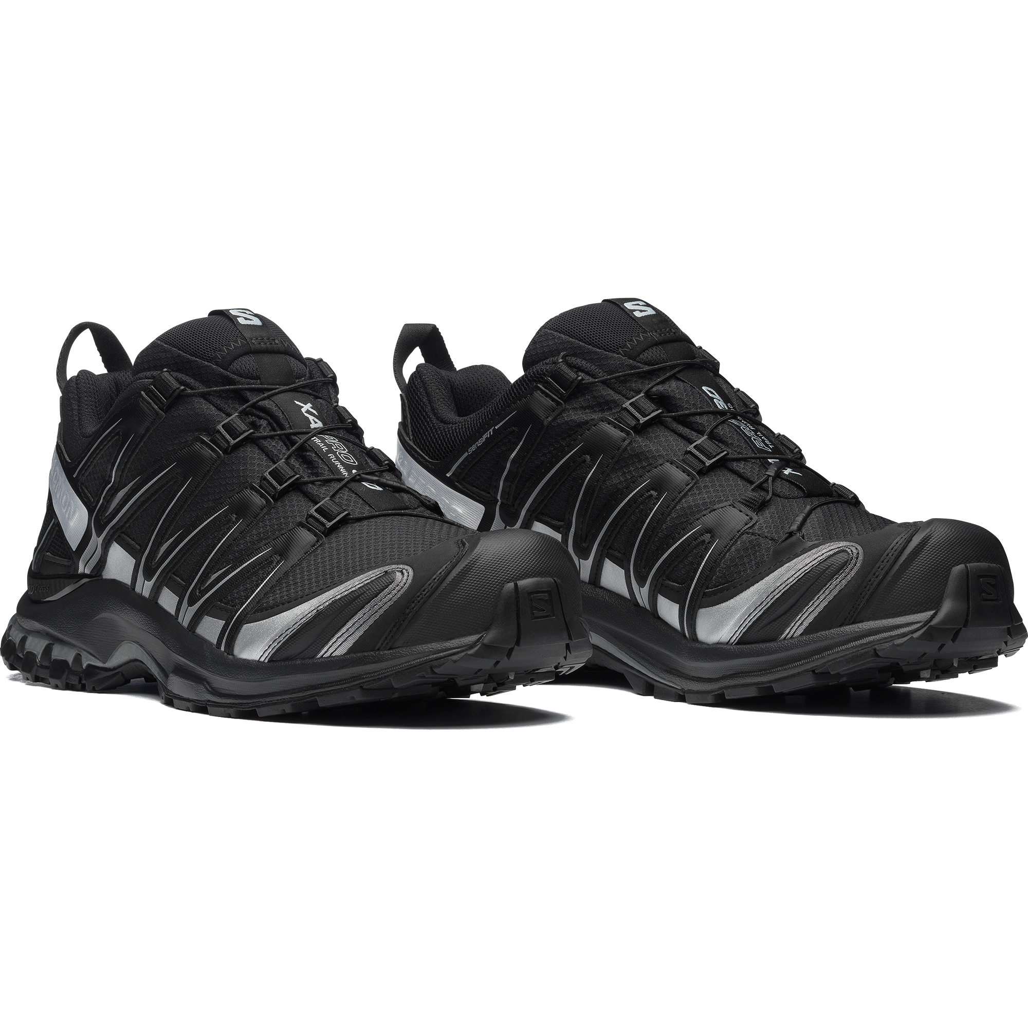 Salomon XA PRO 3D GORE-TEX - Black / Black / Ftw Silver - View 3