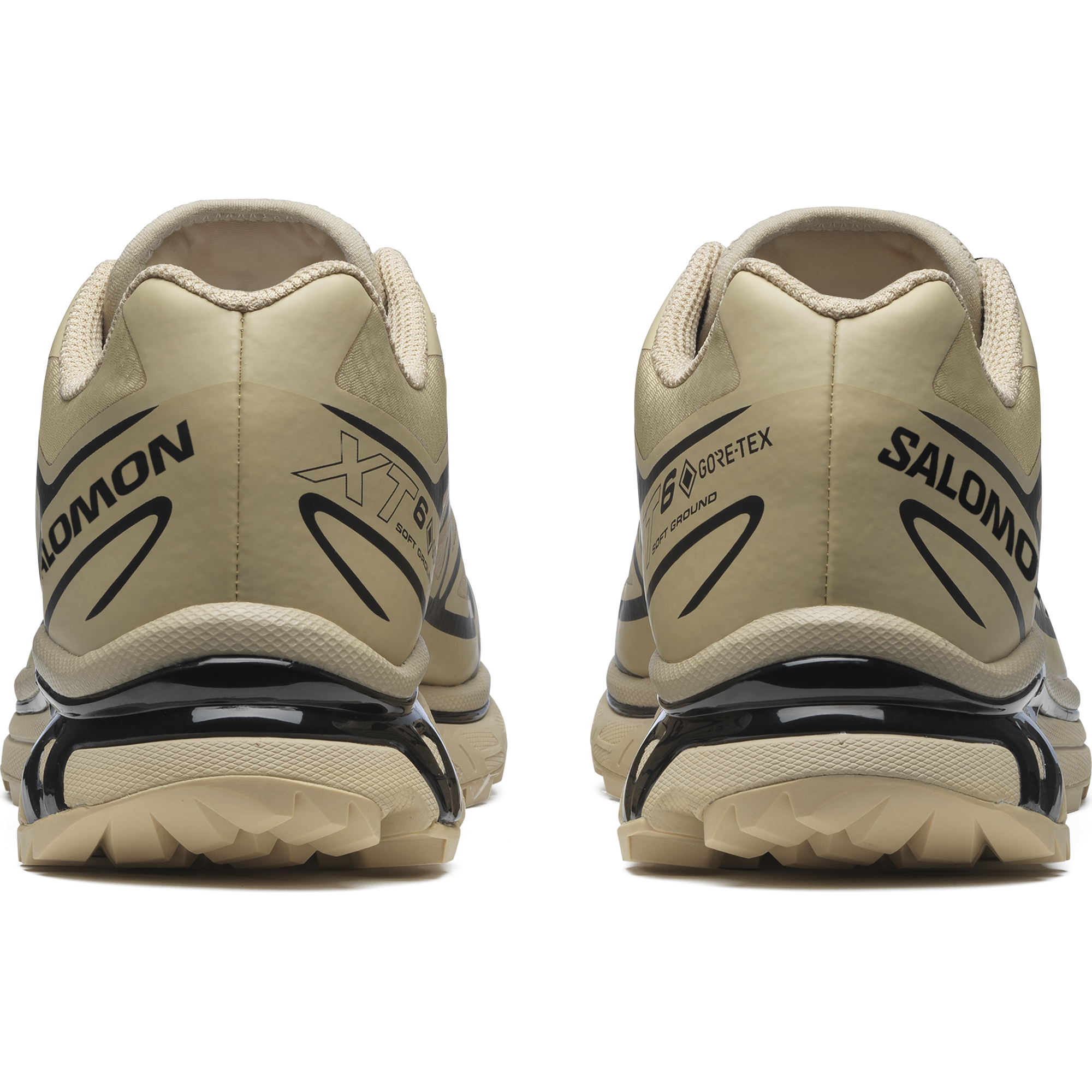 Salomon XT-6 GORE-TEX - Safari / Safari / Black - View 6