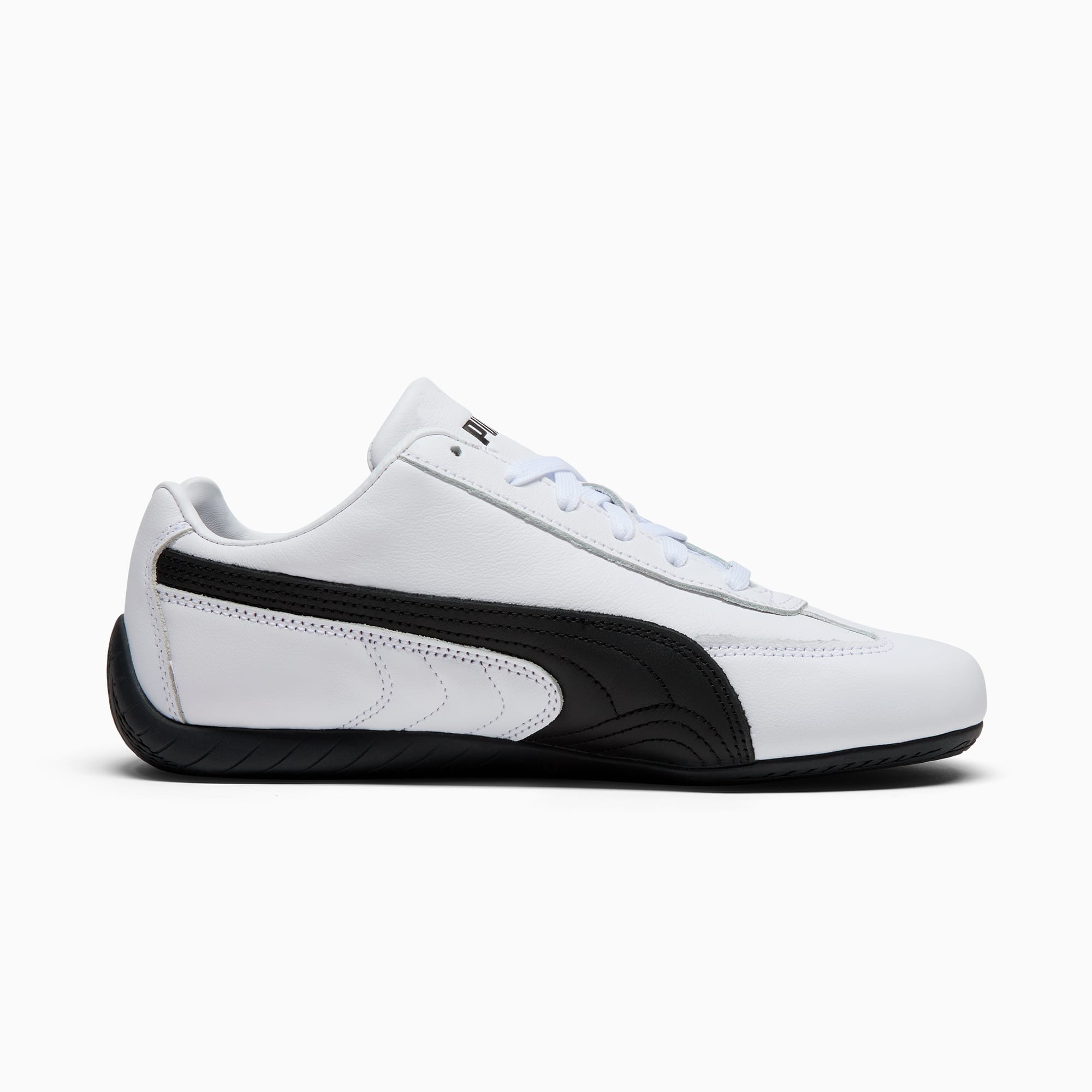 Speedcat Leather Women's Sneakers - PUMA White-PUMA Black - 7