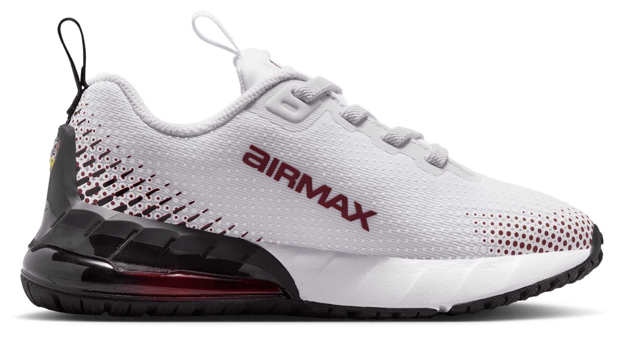 Nike Air Max Phoenix 童款 - Black/White/Team Red - Image 1
