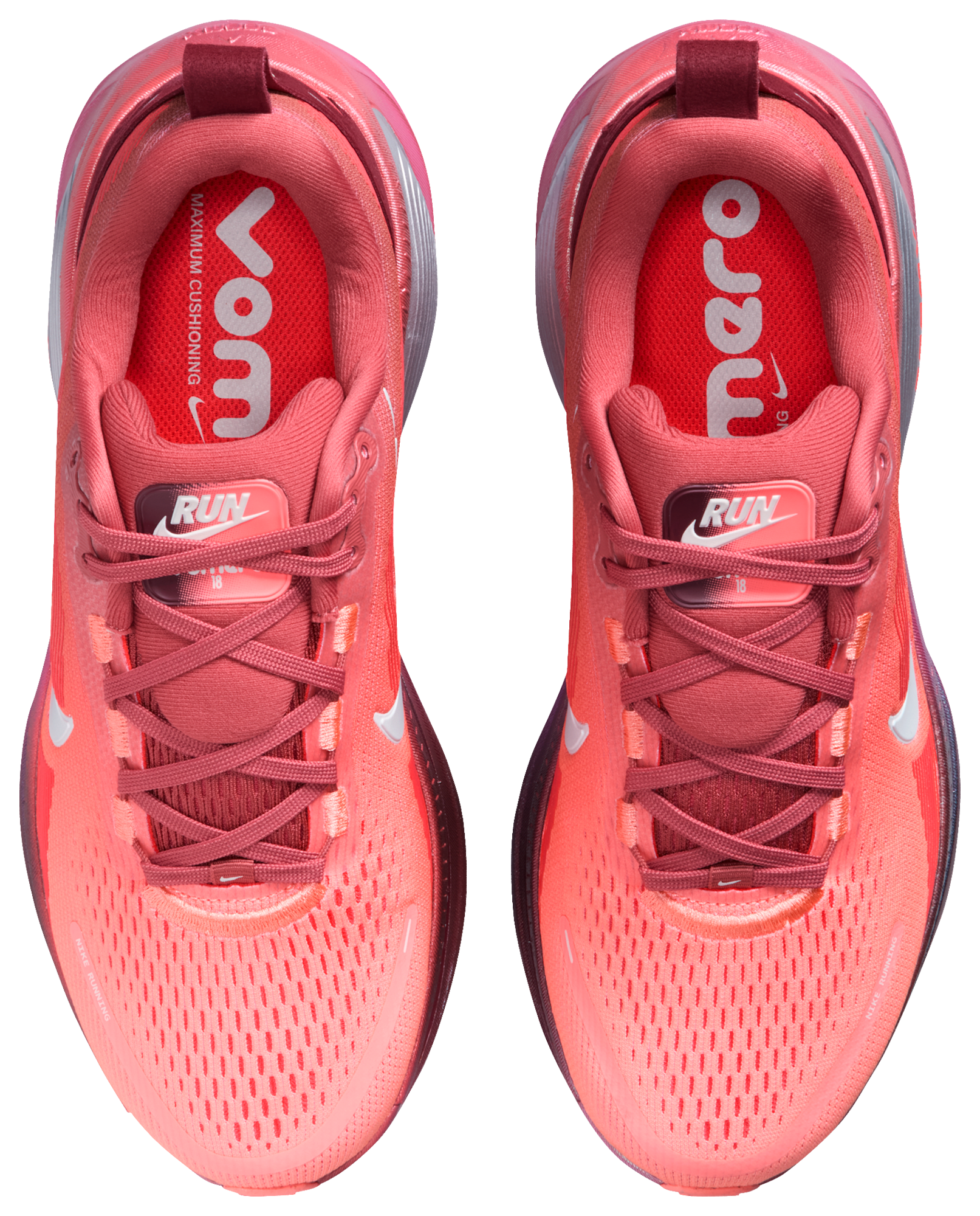 Nike Vomero 18 - Lt Redwood/Barely Green/Brt Crimson - Image 4