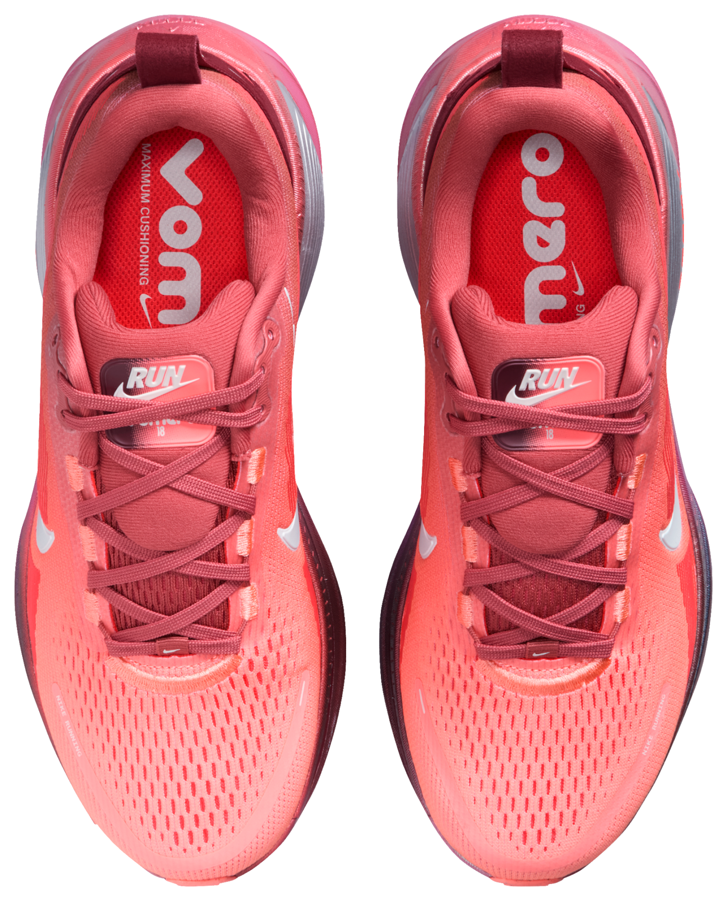 Nike Vomero 18 - Lt Redwood/Barely Green/Brt Crimson - Image 4