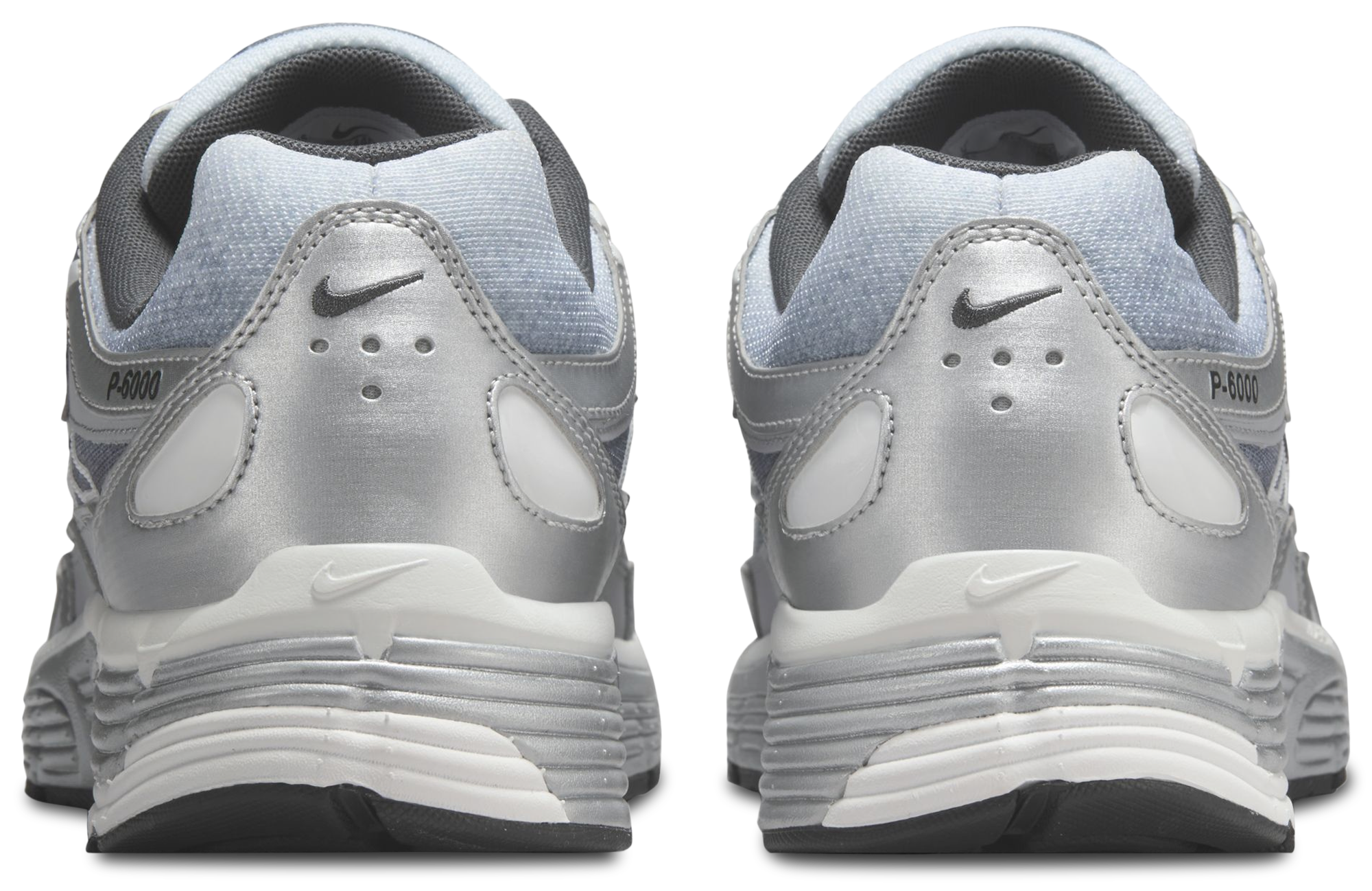 Nike P-6000 Fade - Metallic Silver/Summit White - Image 3