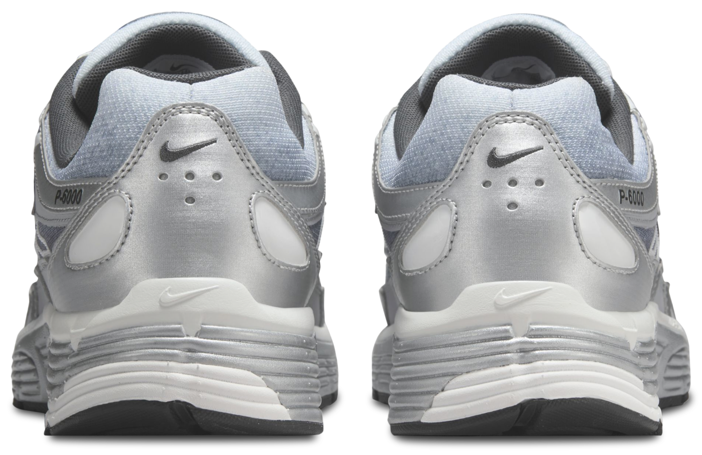 Nike P-6000 Fade - Metallic Silver/Summit White - Image 3