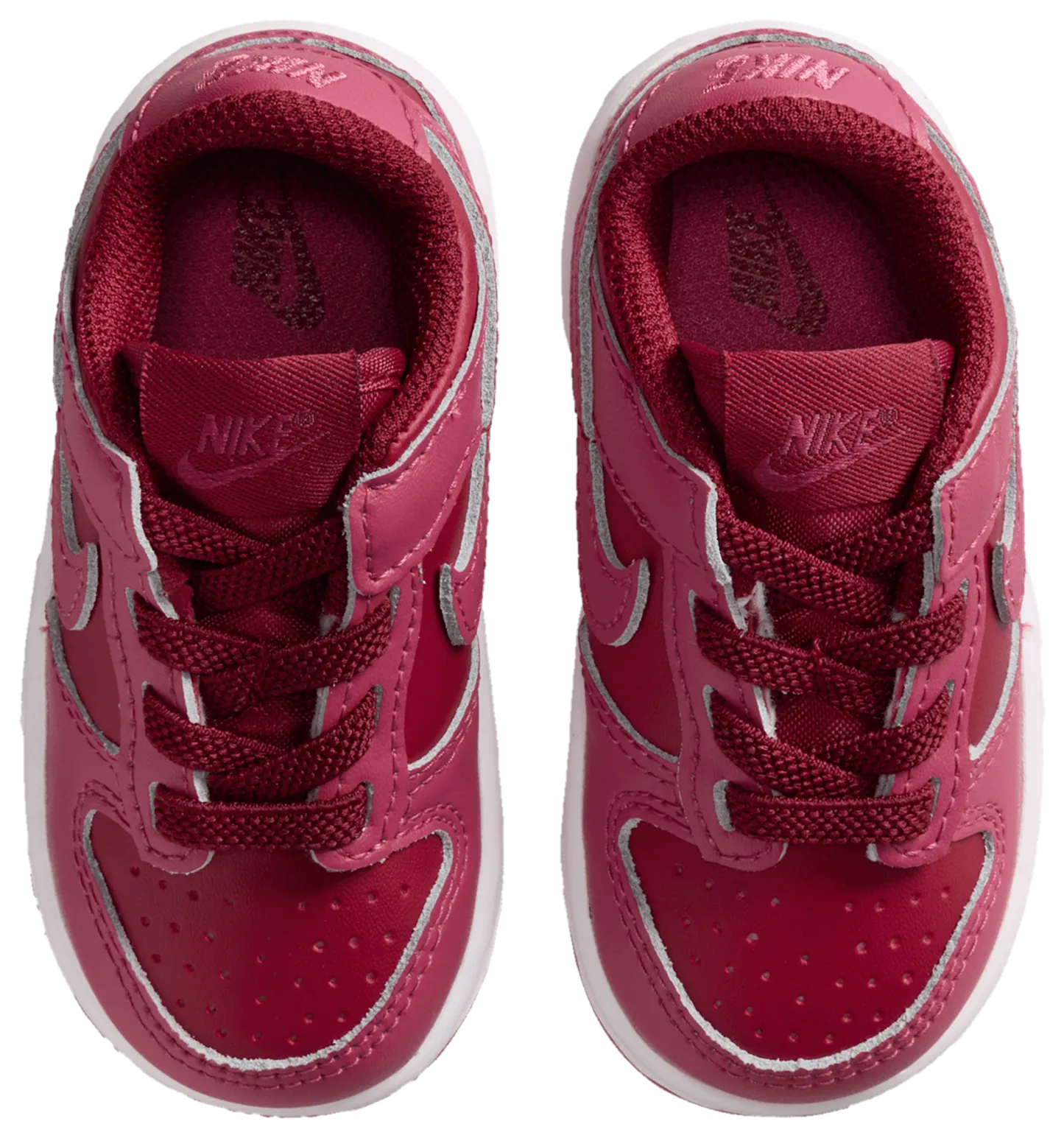 Nike Dunk Low 童款 - Team Red/Sweet Beet/Sweet Beet - Image 4