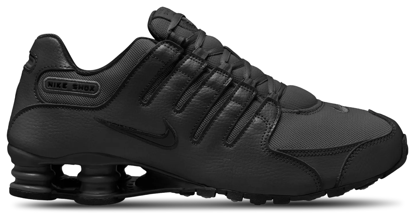 Nike Shox NZ - Black/Black/White - Image 1