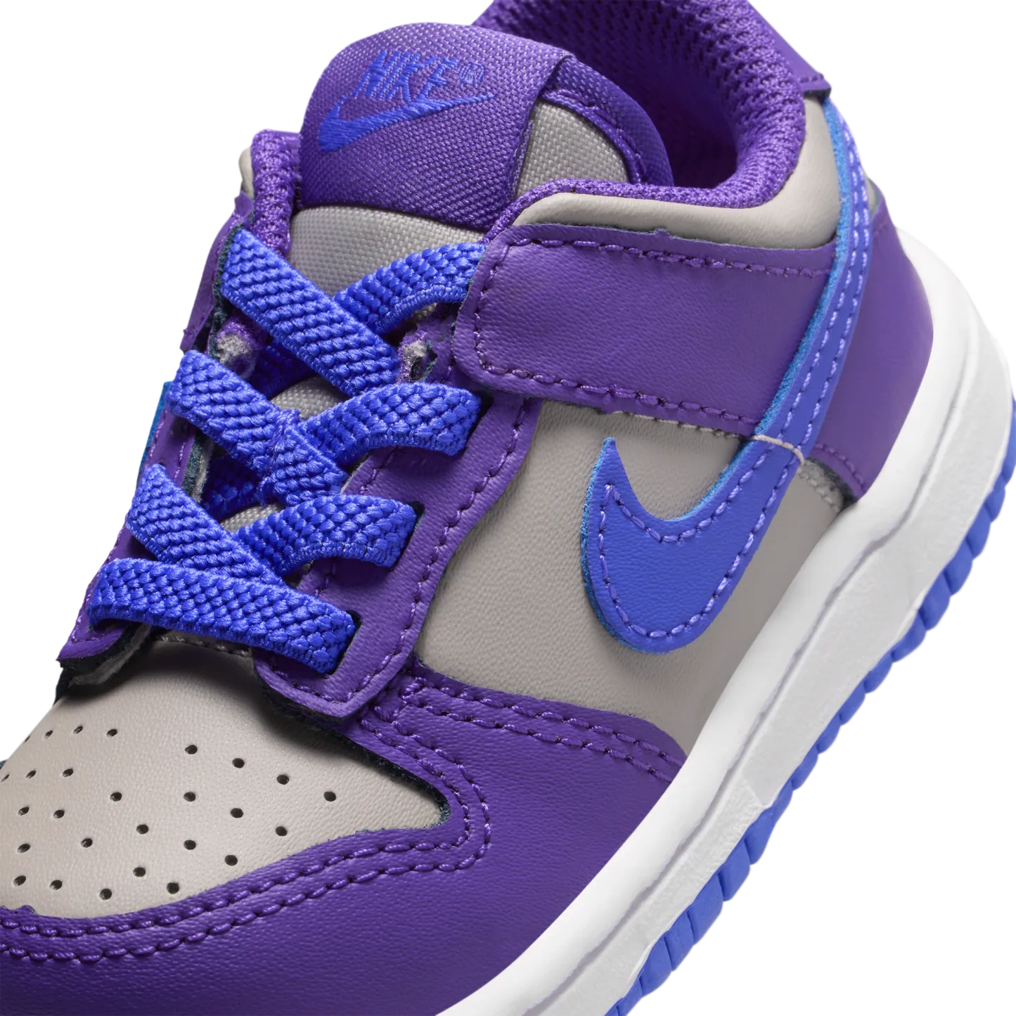 Nike Dunk Low 童款 - College Grey/Persian Violet/Wild Grape - Image 7