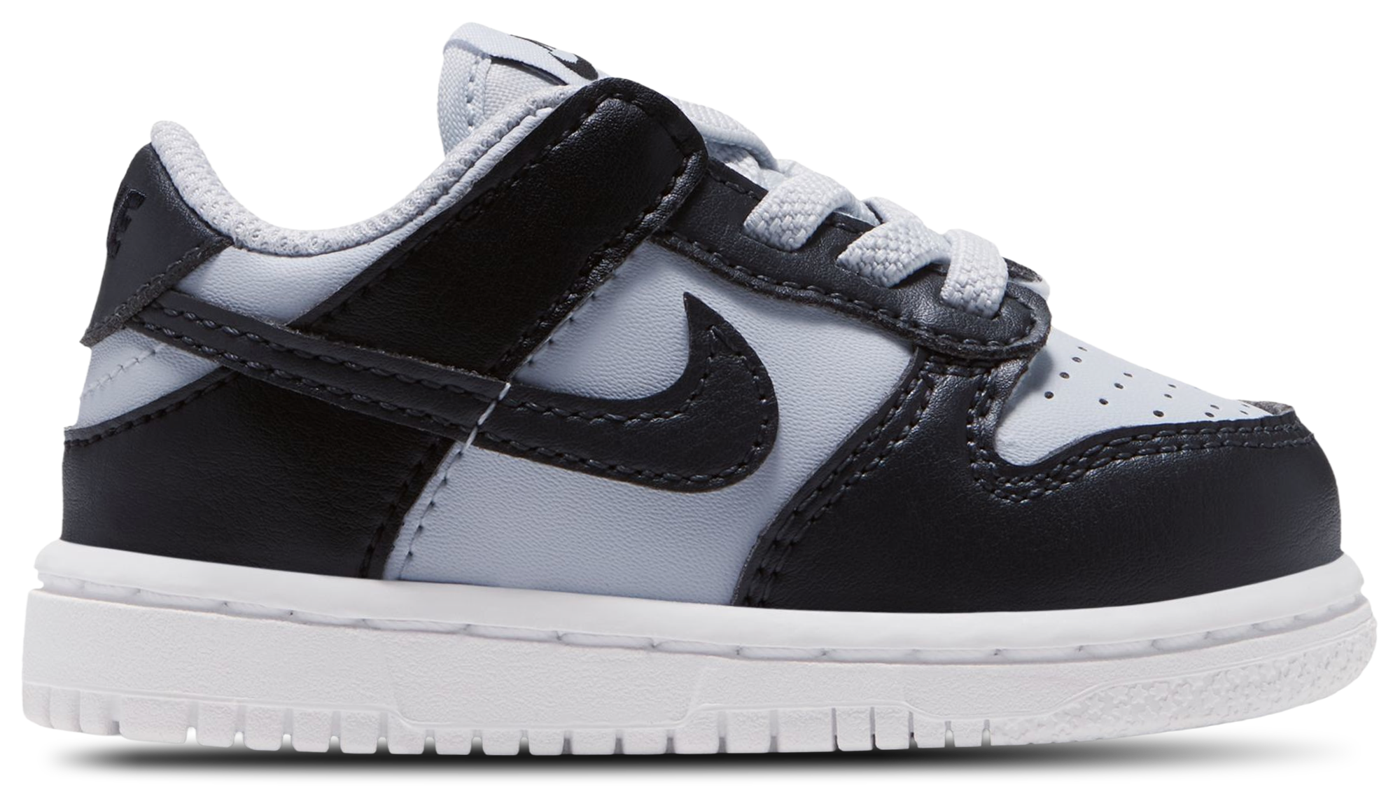 Nike Dunk Low 童款 - White/Grey - Image 1