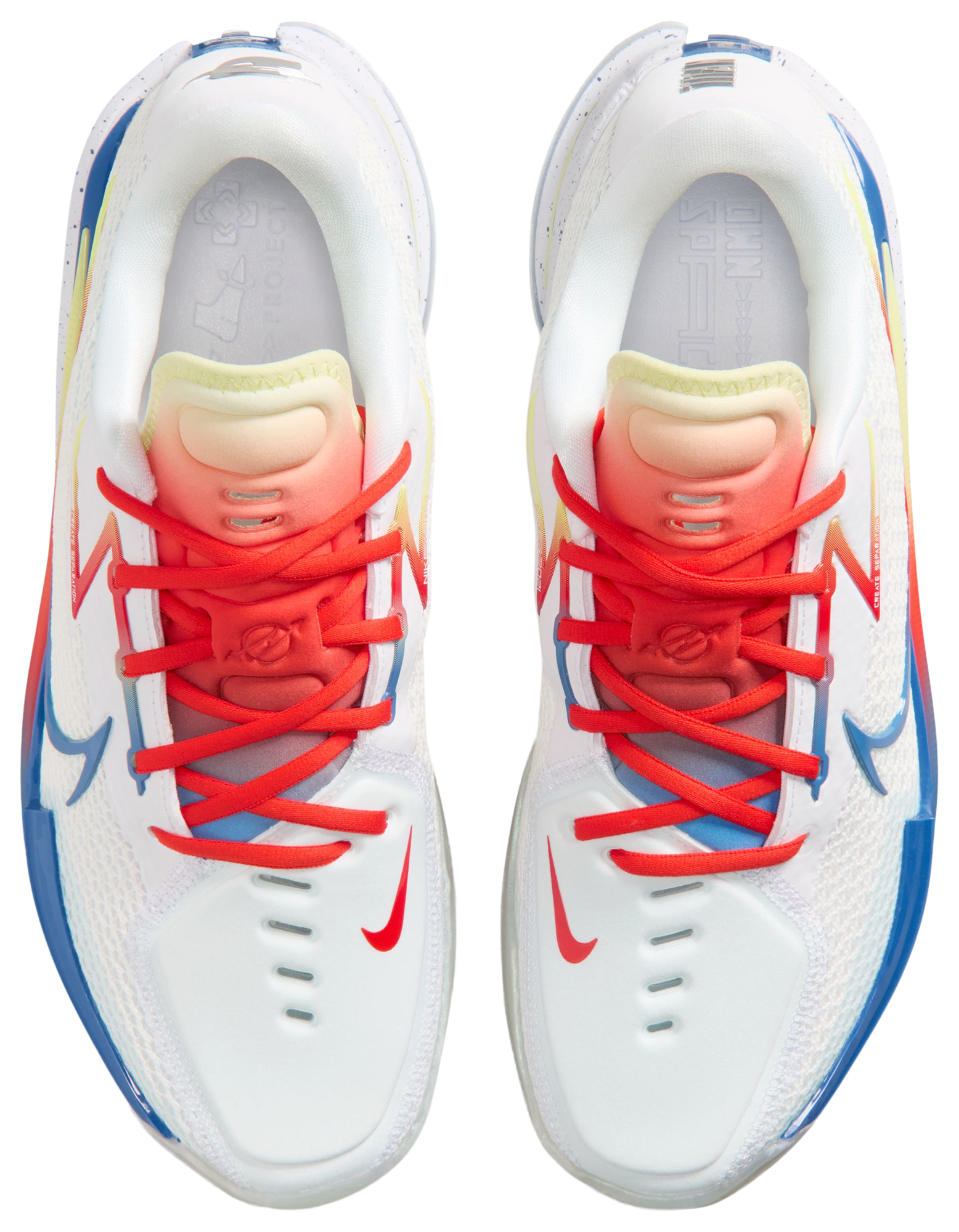 Nike G.T. Cut 1 - White/Chile Red/Blue - Image 4