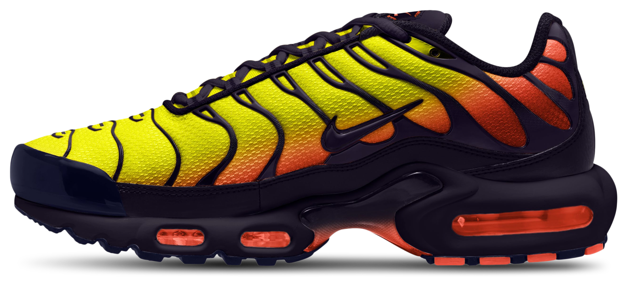 Nike Air Max Plus - Blackened Blue/Lemon Venom - Image 2