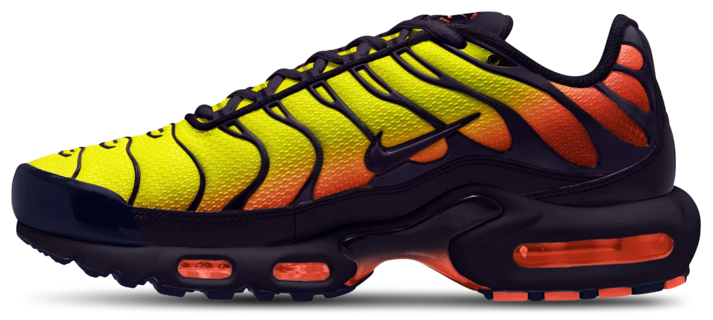 Nike Air Max Plus - Blackened Blue/Lemon Venom - Image 2