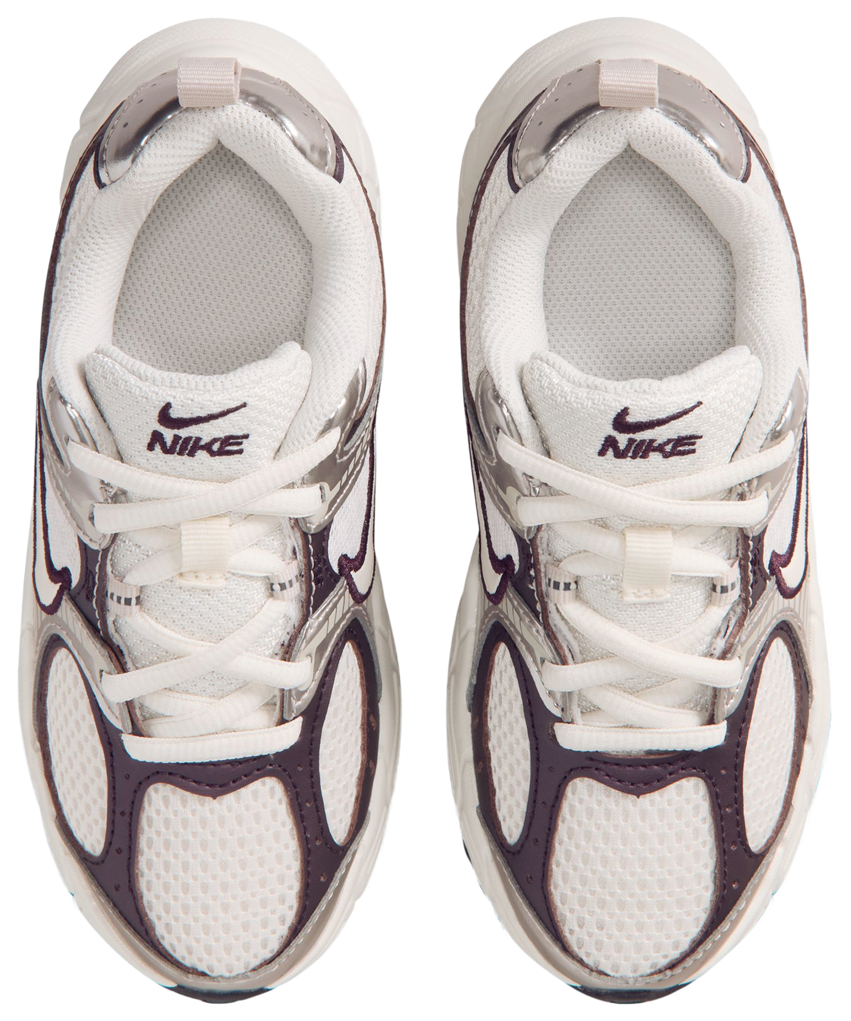Nike V5 RNR 童款 - White/Silver - Image 4