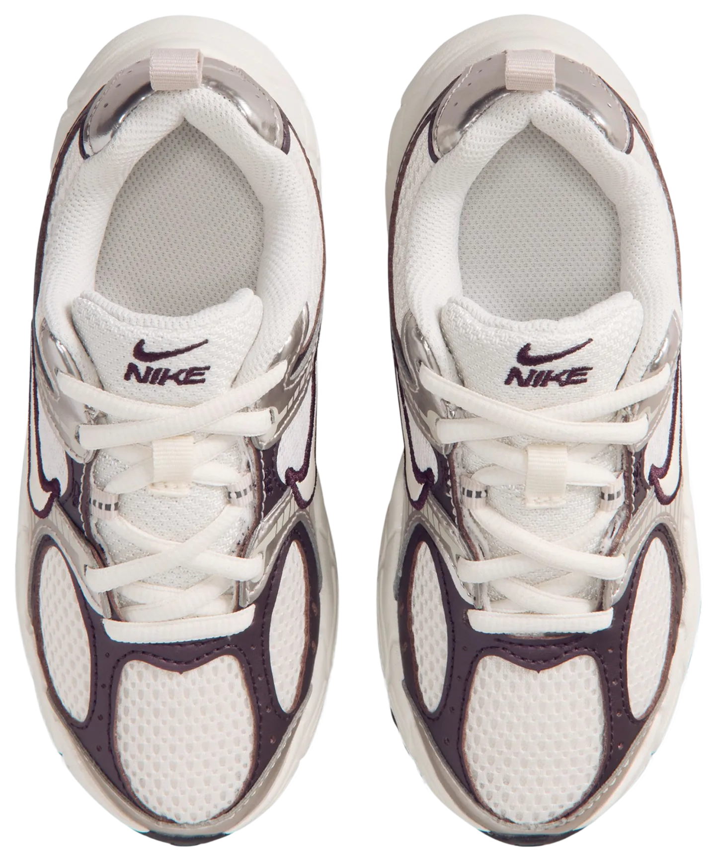 Nike V5 RNR 童款 - White/Silver - Image 4