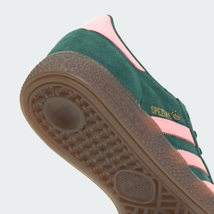 adidas HANDBALL SPEZIAL SHOES - Collegiate Green / Pink Spark / Gold Metallic - View 10