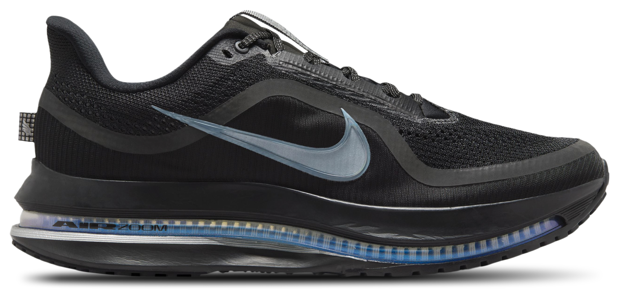 Nike Pegasus Premium - Black/Black/Metallic Silver - Image 1