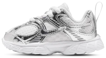Nike V5 RNR Shine 童款 - White/Grey/Silver - Image 2