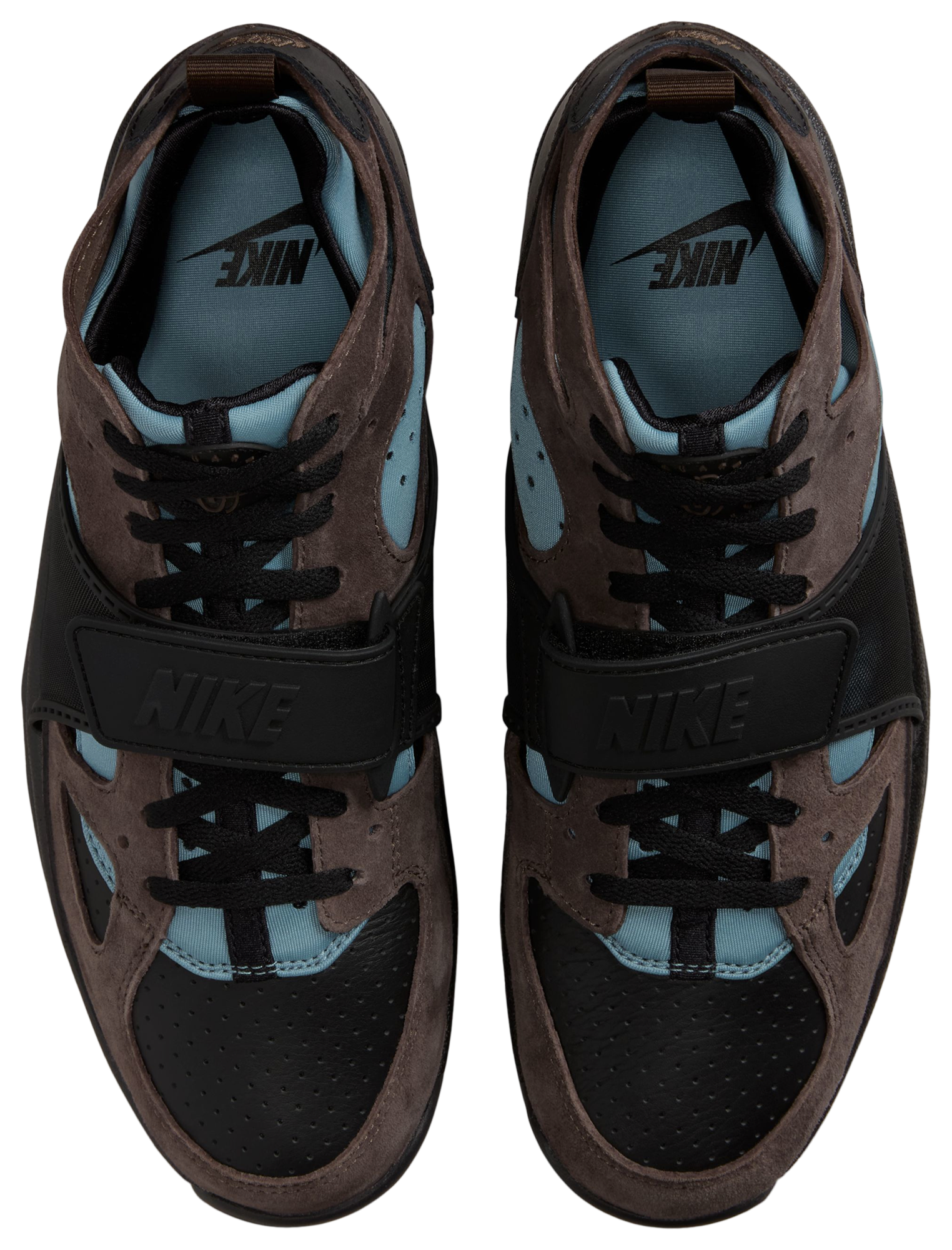 Nike Air Trainer Huarache - Black/Baroque Brown/Smokey Blue - Image 4