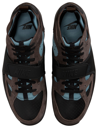 Nike Air Trainer Huarache - Black/Baroque Brown/Smokey Blue - Image 4