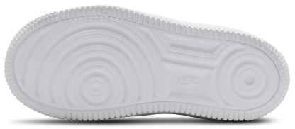 Nike Air Force 1 Low Lace 童款 - White/Black - Image 5