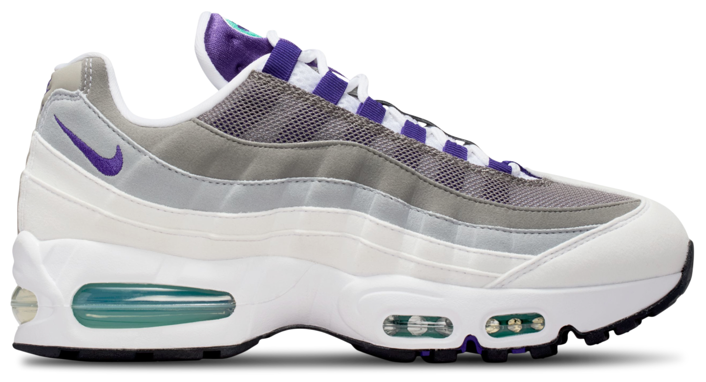 Nike Air Max 95 OG - Court Purple/Wolf Grey/White - Image 1