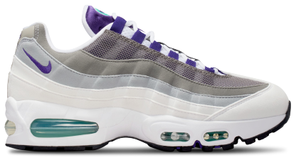 Nike Air Max 95 OG - Court Purple/Wolf Grey/White - Image 1