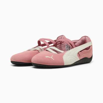 Speedcat Ballet Suede Women's Sneakers - Dusky Rosewood-PUMA Black - 4