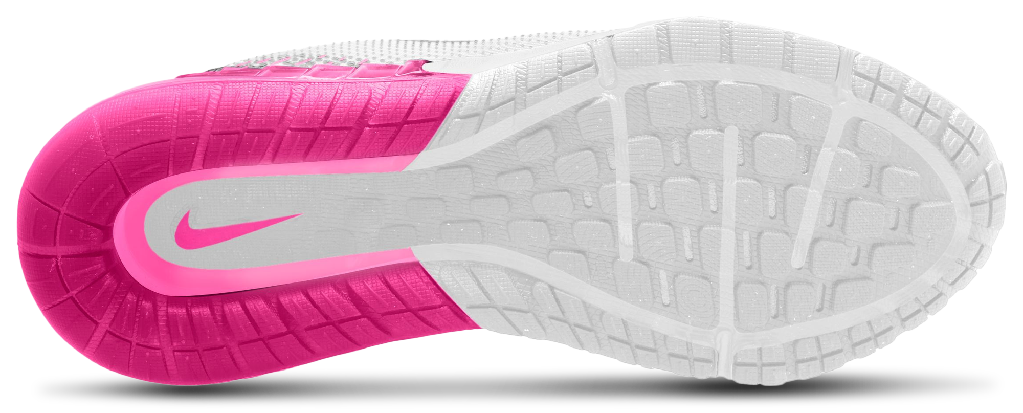 Nike Air Max Phoenix 童款 - White/Laser Fuchsia - Image 4
