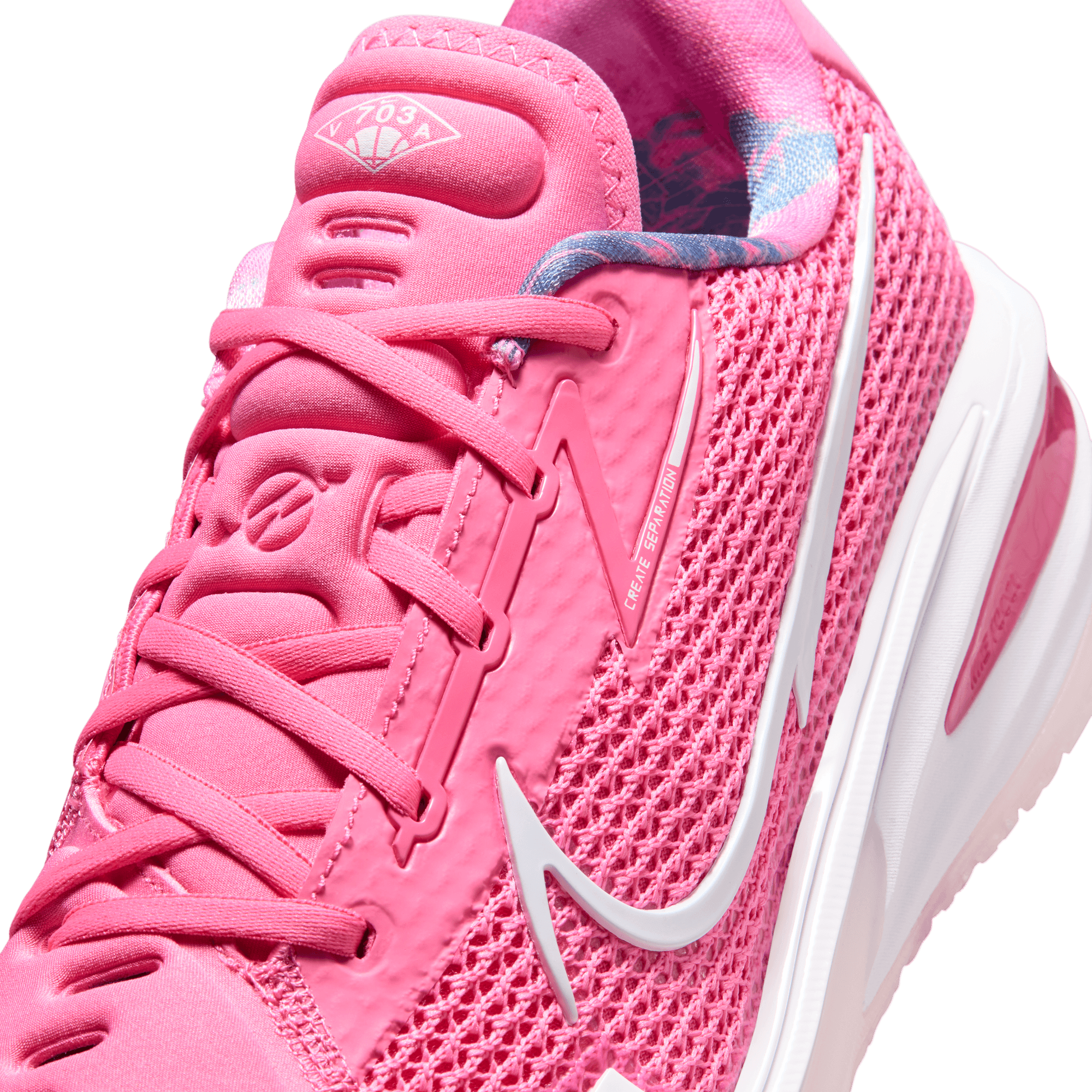 Nike Air Zoom G.T. Cut 1 - White/Hyper Pink/Pinksicle - Image 7