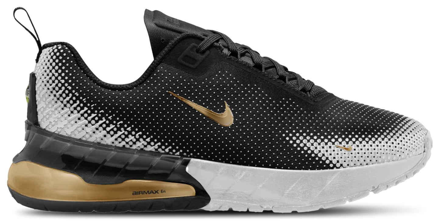 Nike Air Max Phoenix 童款 - Black/Metallic Gold - Image 1