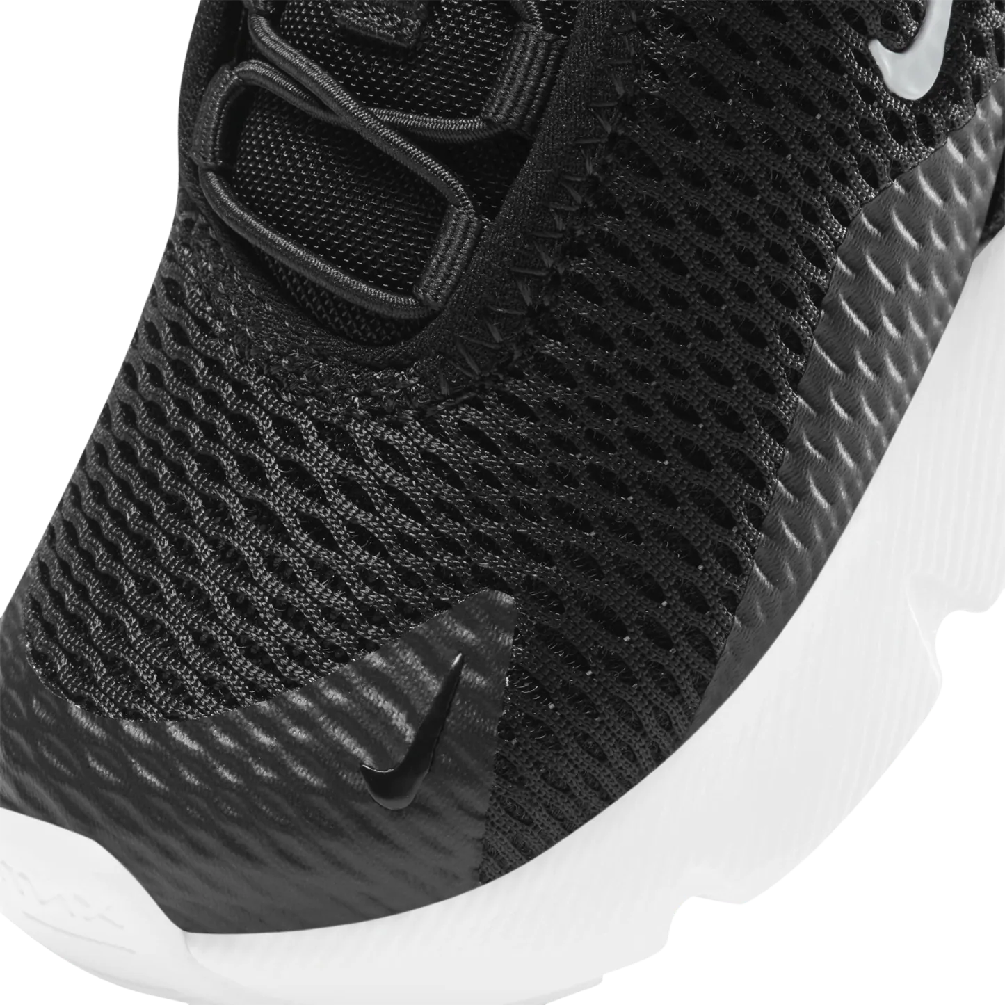 Nike Air Max 270 童款 - White/Black - Image 7