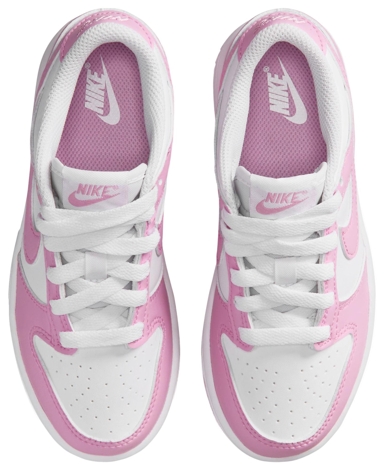 Nike Dunk Low N 童款 - Pink Rise/White - Image 4