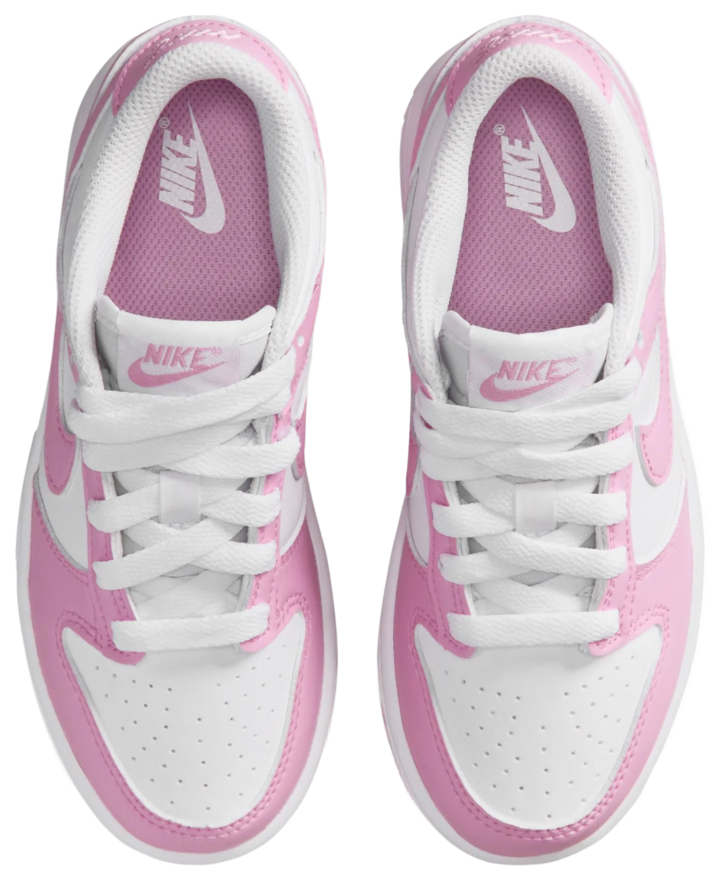 Nike Dunk Low N 童款 - Pink Rise/White - Image 4