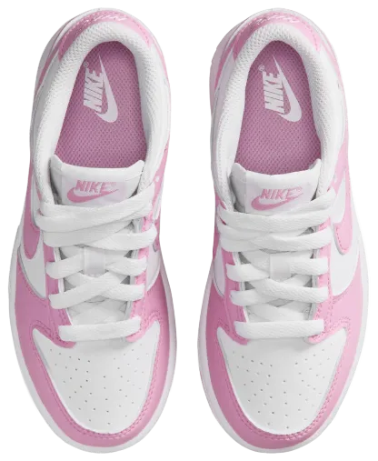 Nike Dunk Low N 童款 - Pink Rise/White - Image 4