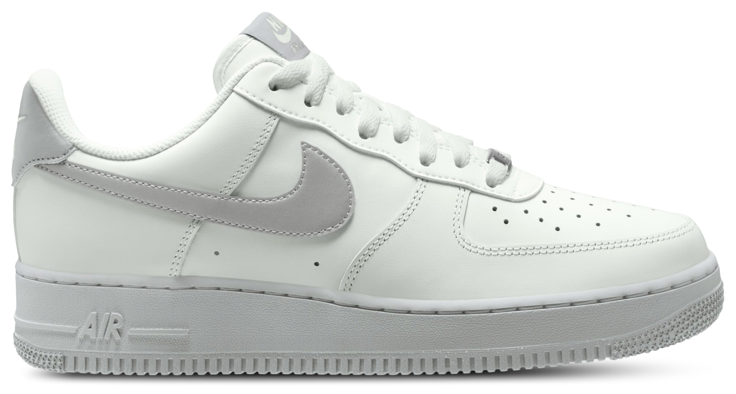 Nike Air Force 1 Low '07 - Summit White/Summit White/Strata Gray - Image 1