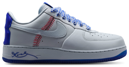 Nike Air Force 1 Kobe Protro Low - Wolf Grey/Wolf Grey/Rush Blue - Image 1