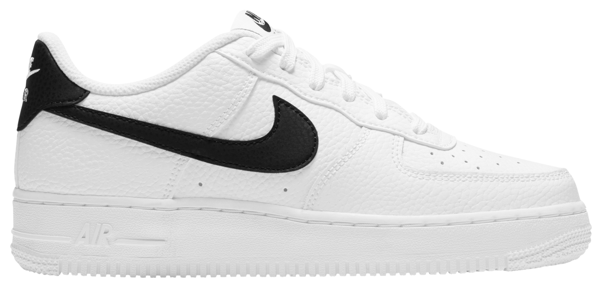 Nike Air Force 1 Low 童款 - White/Black - Image 1