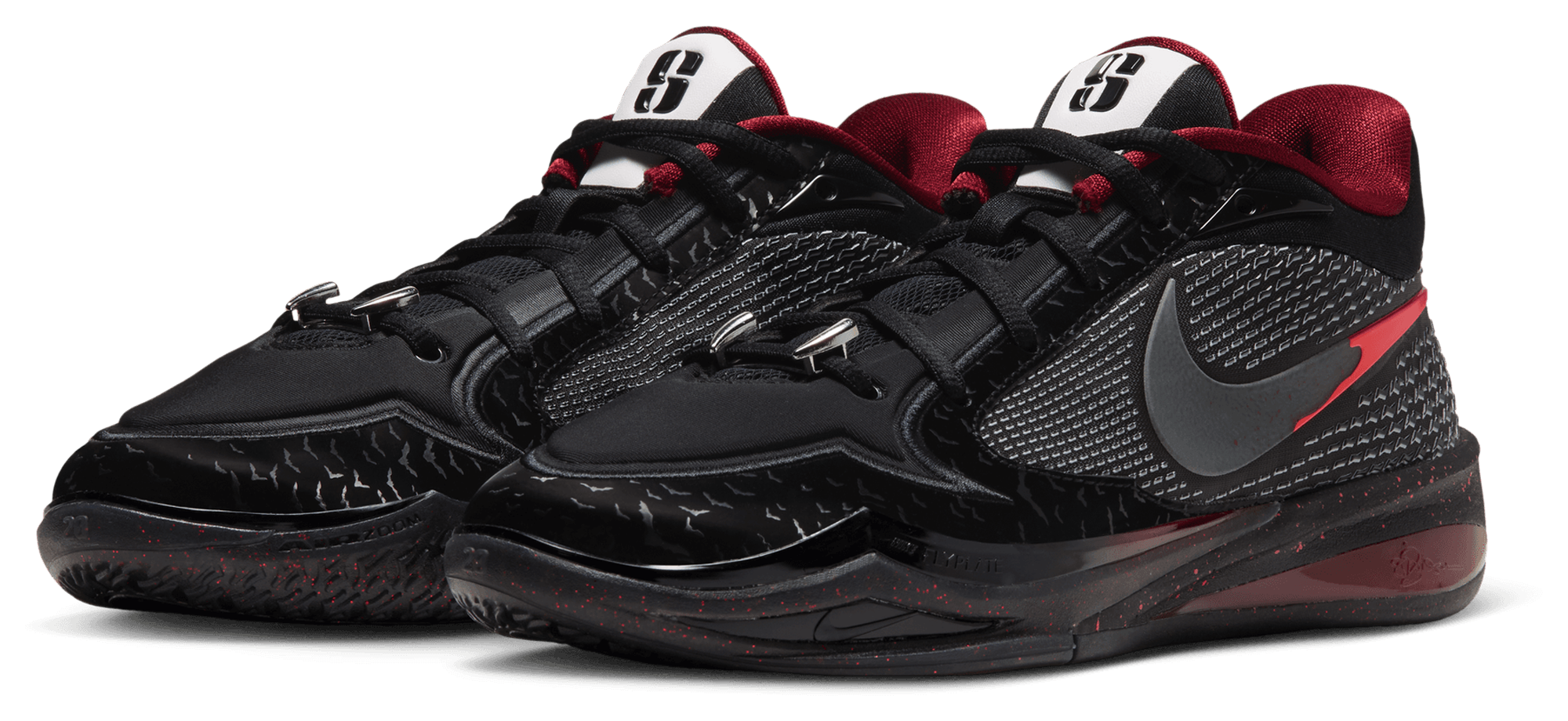 Nike Sabrina 4 - Black/Red/Grey - Image 6