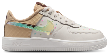 Nike Air Force 1 Low 童款 - Multi/White - Image 1