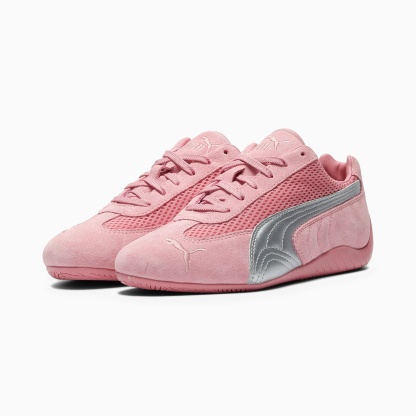 Speedcat Premium Women's Sneakers - Poised Pink-Matte Silver - 2