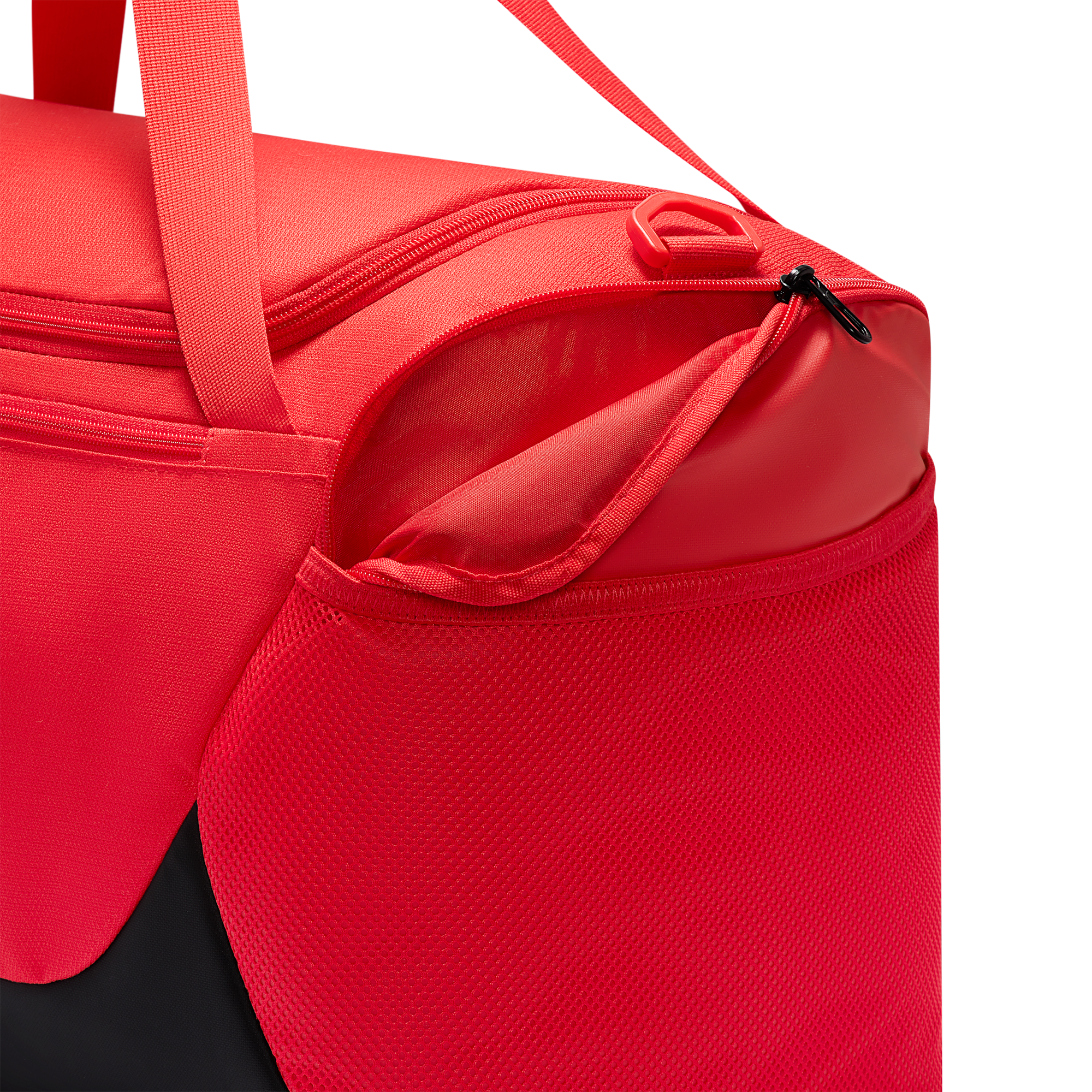 Nike Brasilia Small Duffel - University Red/Black/White - Image 8