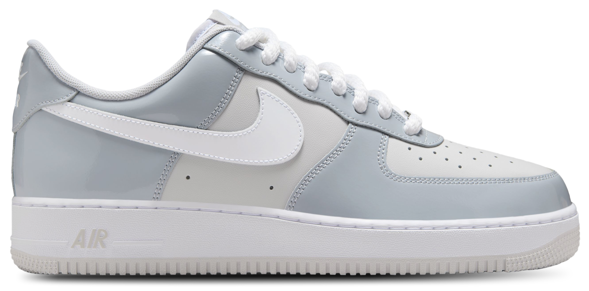 Nike Air Force 1 '07 LV8 Edge - Wolf Grey/Vast Grey/White - Image 1