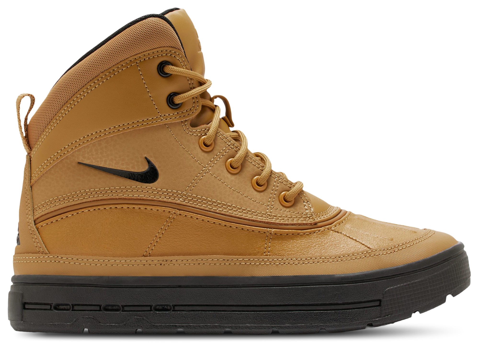 Nike Woodside II High 童款 - Tan/Black - Image 1
