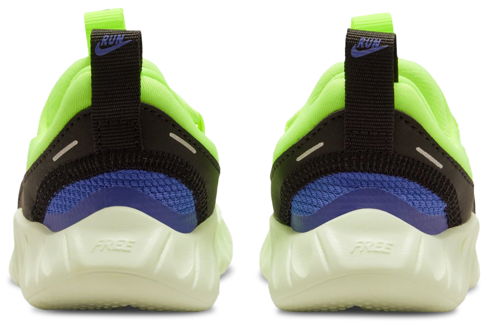 Nike Free Ride 童款 - Volight Tint/Black Spruce/Lapis - Image 3