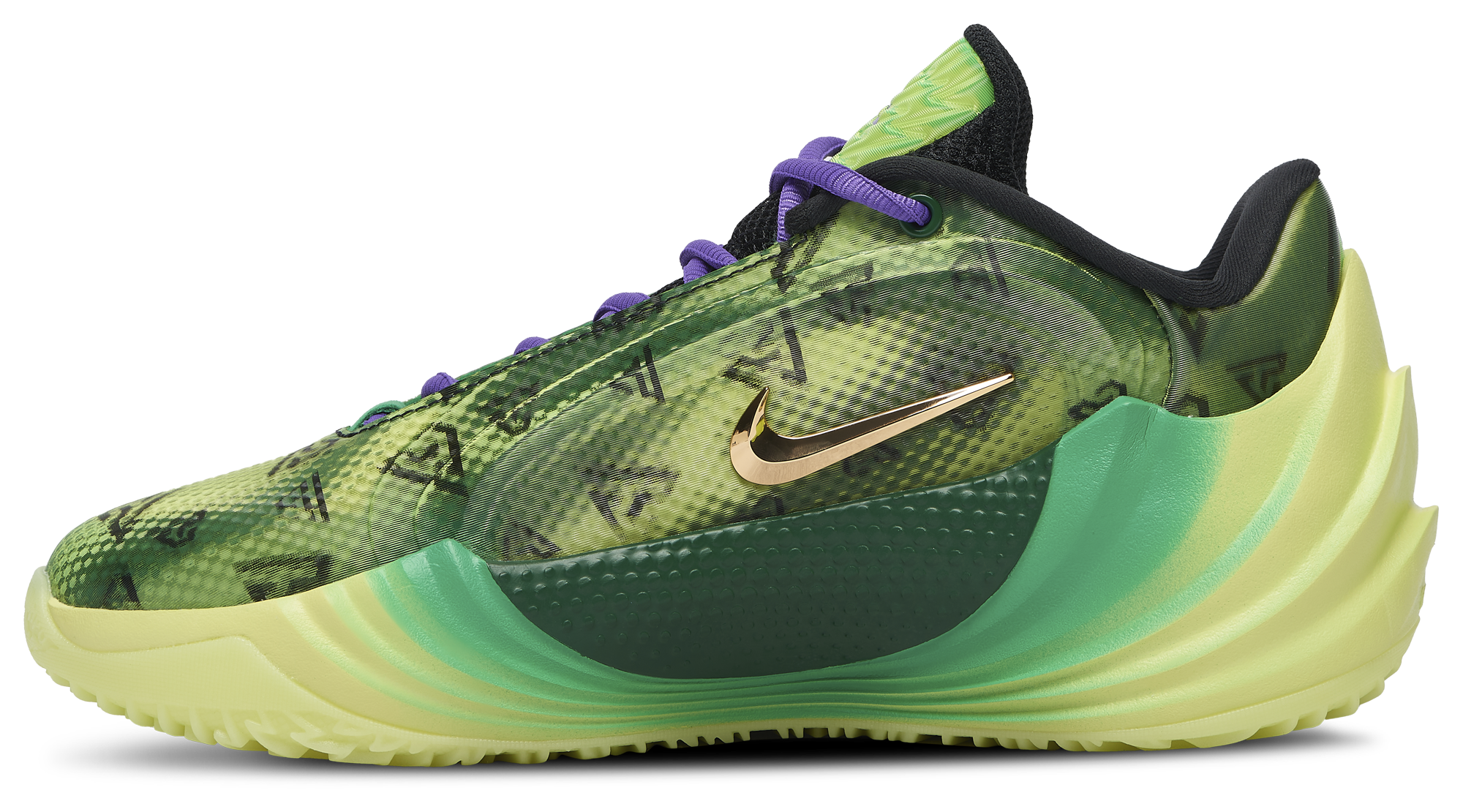 Nike Giannis Freak 8 - Green/Gold/Trick Question - Image 2