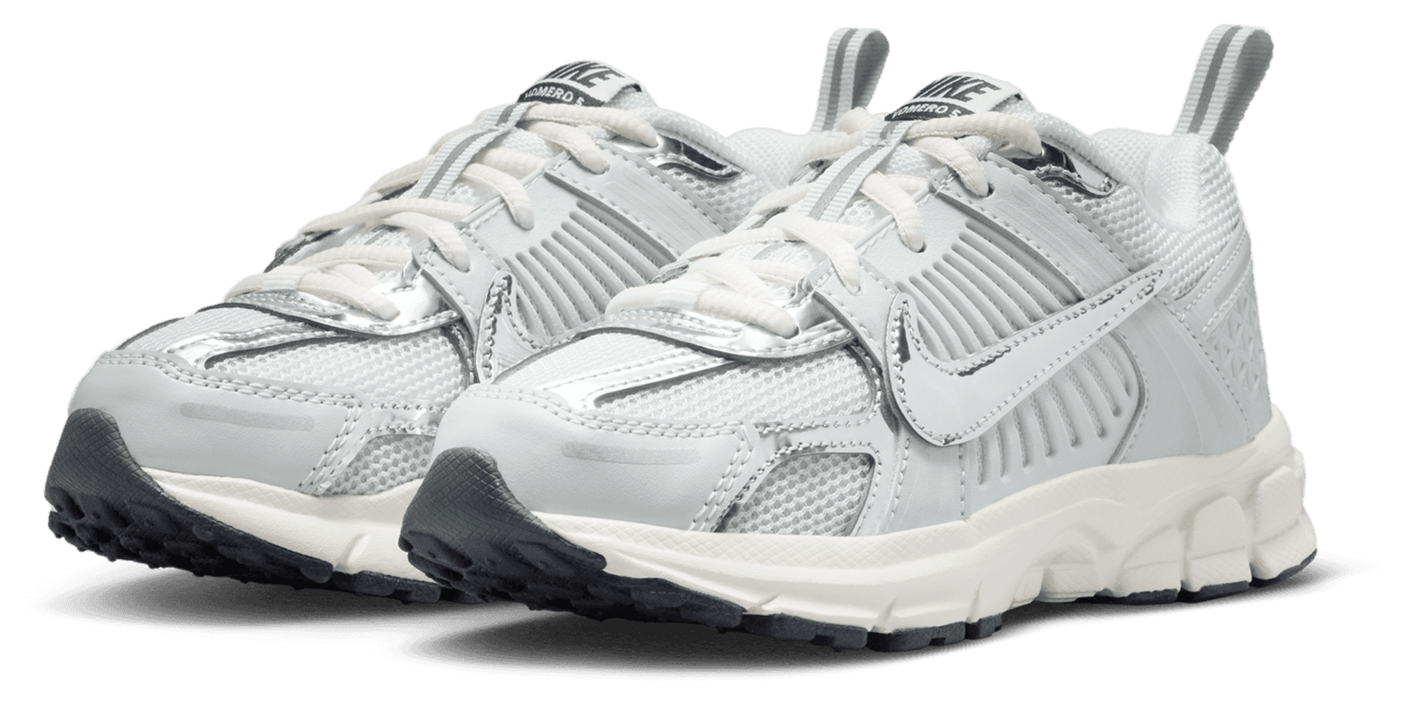 Nike Vomero 5 Lace 童款 - Gray/Silver/Black - Image 6