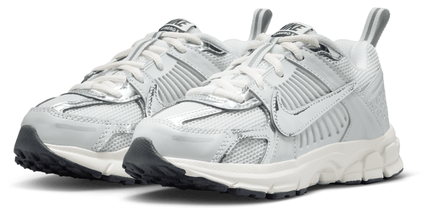 Nike Vomero 5 Lace 童款 - Gray/Silver/Black - Image 6