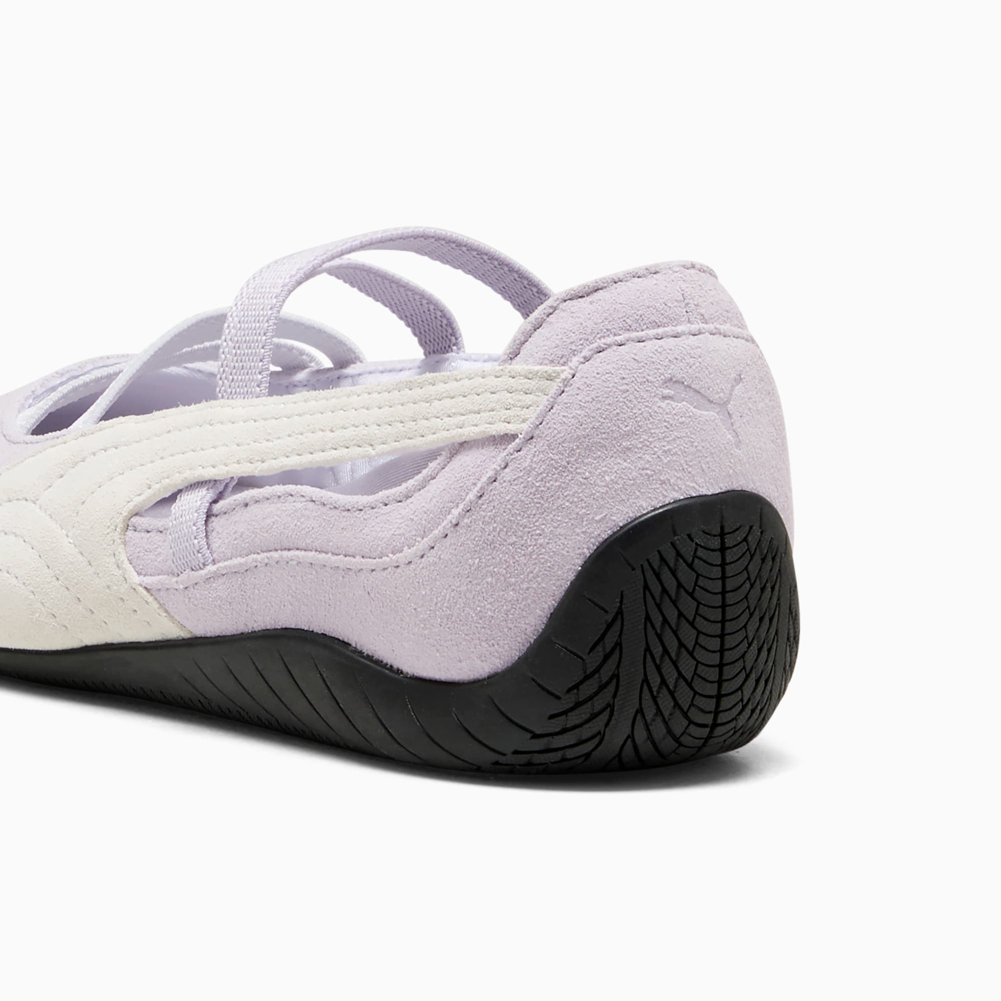 Speedcat Ballet Suede Big Kids' Sneakers - Lavender Pop-PUMA White - 3