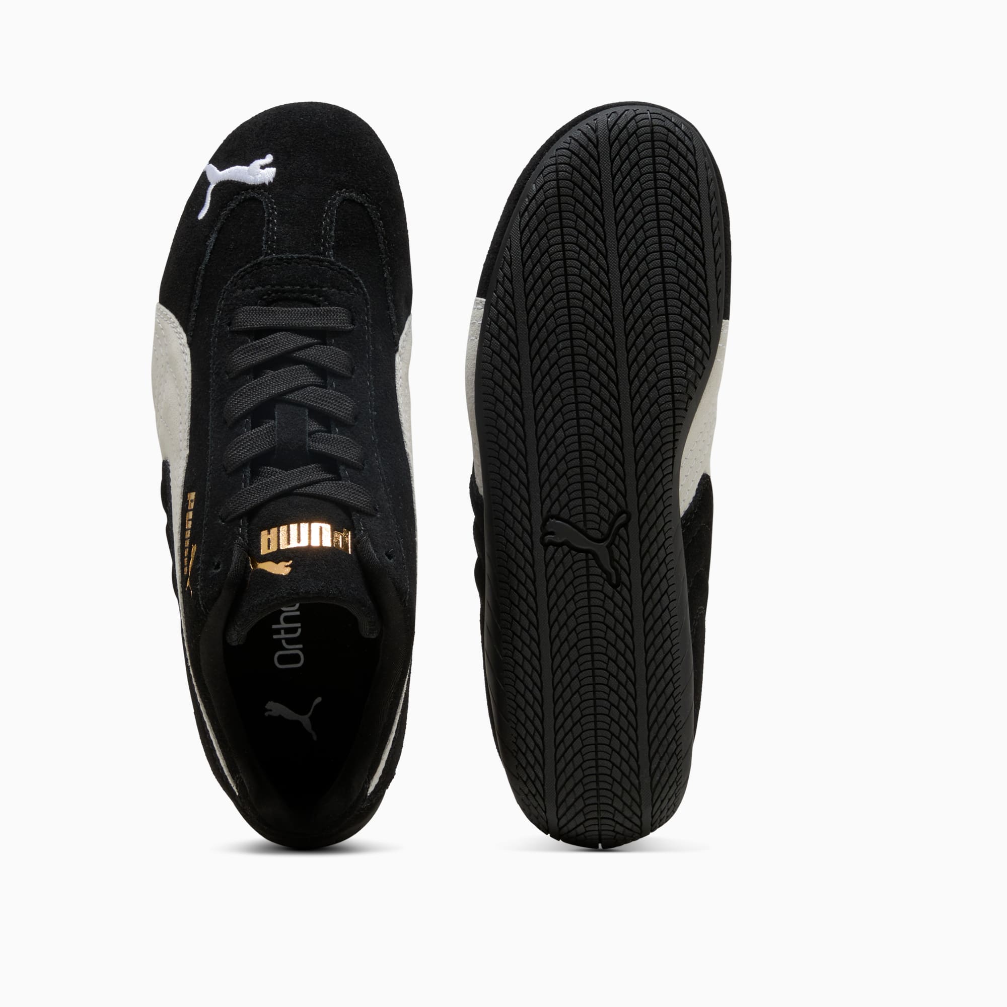 Speedcat OG Big Kids' Sneakers - PUMA Black-PUMA White - 6